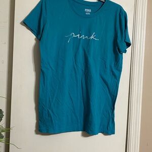 PINK Victoria's Secret Teal Women's Top